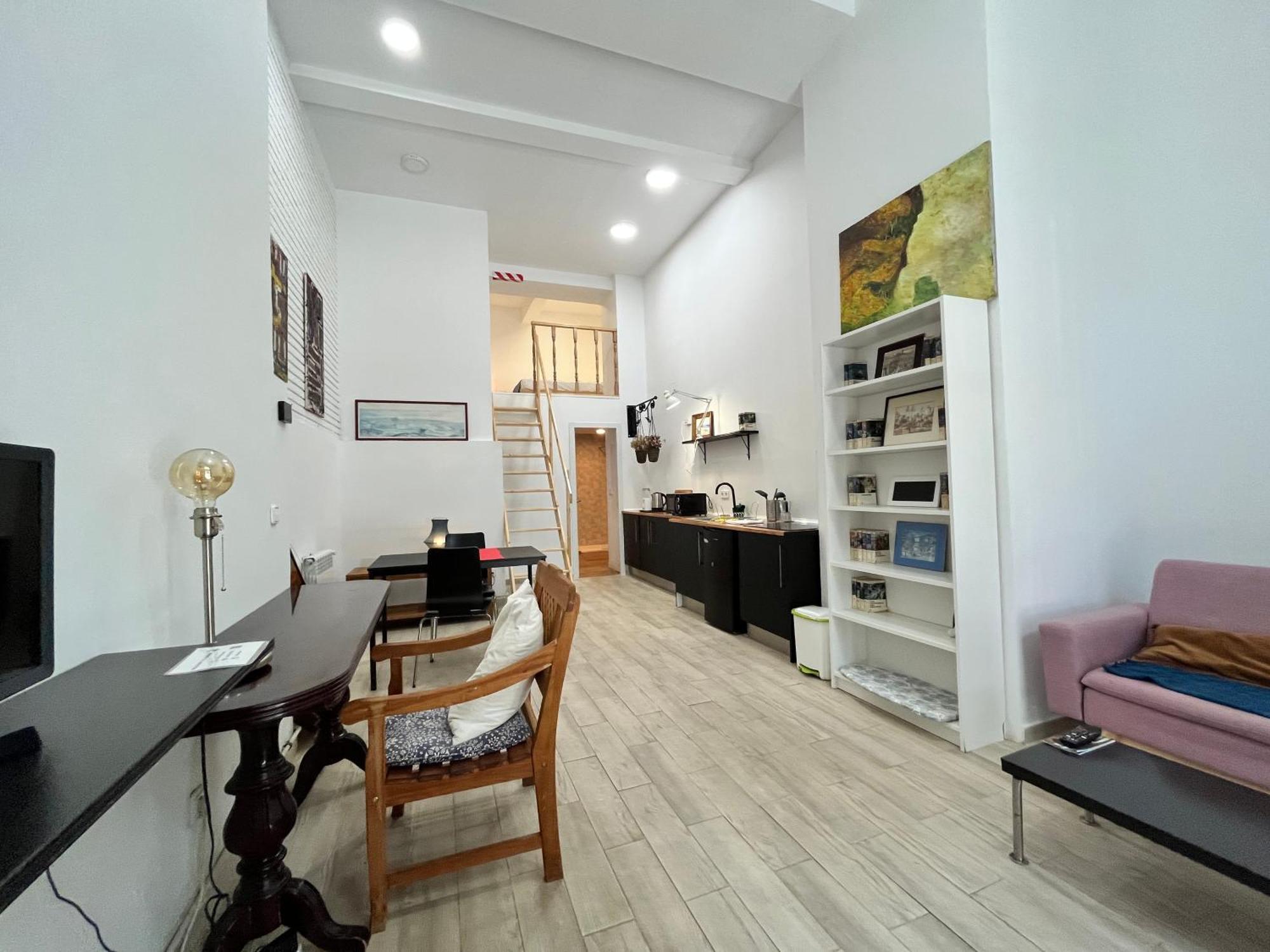 マドリードDuplex Manzanares Izq Amarillo Temporalアパートメント エクステリア 写真