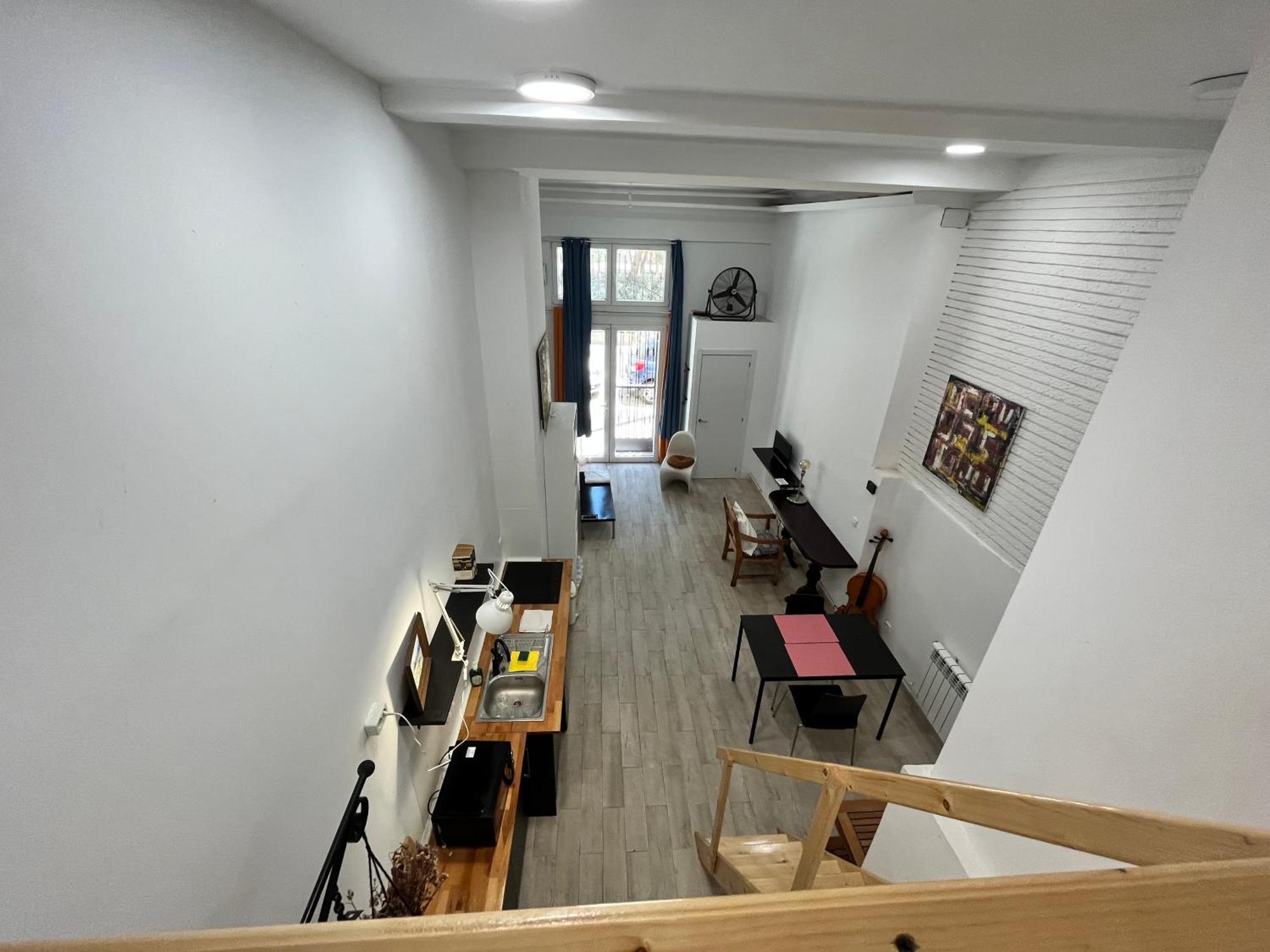 マドリードDuplex Manzanares Izq Amarillo Temporalアパートメント エクステリア 写真
